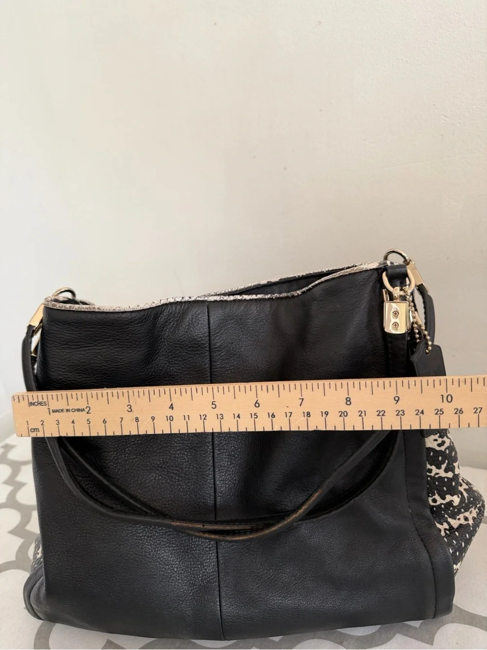 Coach soft black